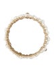 Chanel Faux Pearl CC Stacking Bangle Set