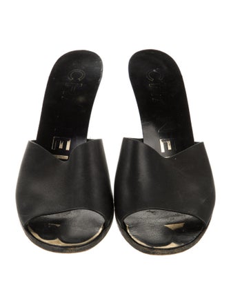 Chanel 2009 Interlocking CC Logo Slides