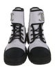 Chanel 2022 Interlocking CC Logo Combat Boots