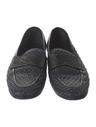 Chanel 2017 Interlocking CC Logo Loafers