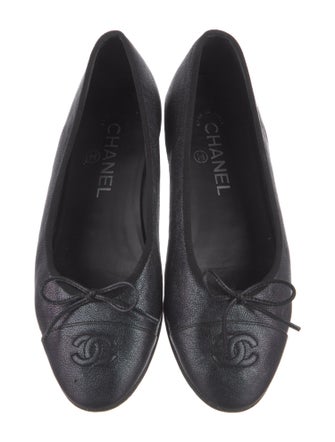 Chanel 2019 Interlocking CC Logo Ballet Flats