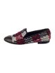Chanel Tweed Tweed Pattern Loafers