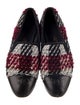 Chanel Tweed Tweed Pattern Loafers