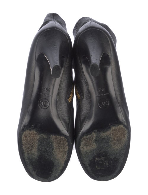 Chanel 2013 Interlocking CC Logo Boots