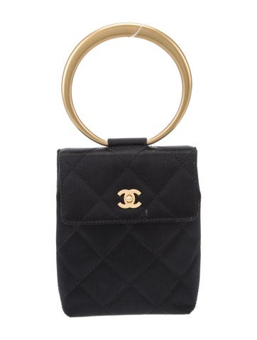 Chanel Handle Bags Vintage CC Bracelet Bag