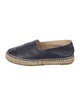 Chanel Interlocking CC Logo Lambskin Espadrilles