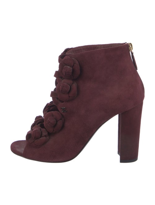 Chanel 2017 Interlocking CC Logo Lace-Up Boots