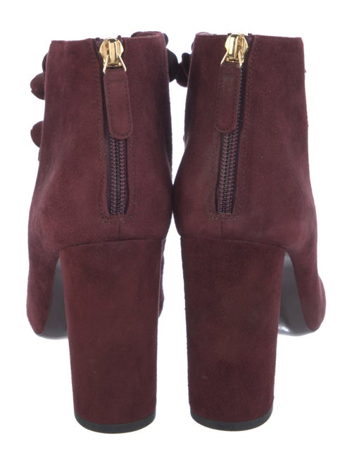 Chanel 2017 Interlocking CC Logo Lace-Up Boots