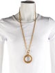 Chanel Vintage Mirror Pendant Necklace