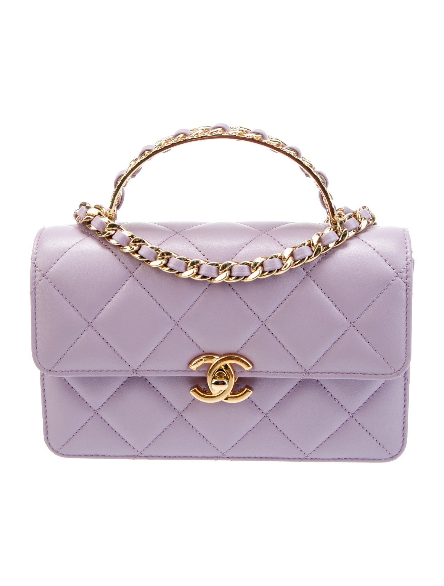Chanel Classic Mini Flap Top Handle Bag