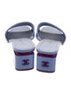 Chanel 2022 Interlocking CC Logo Slides