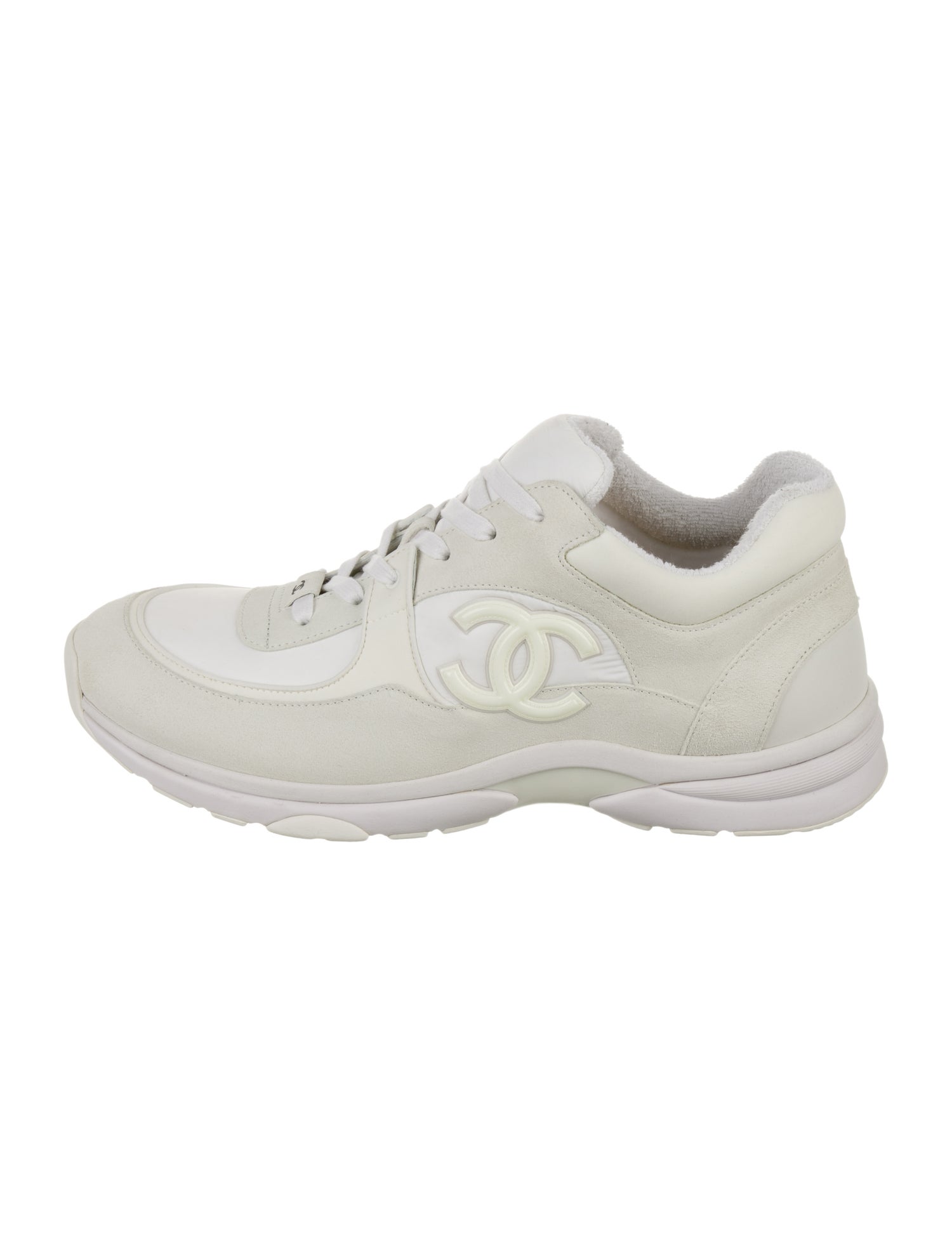 Chanel Suede Sneakers