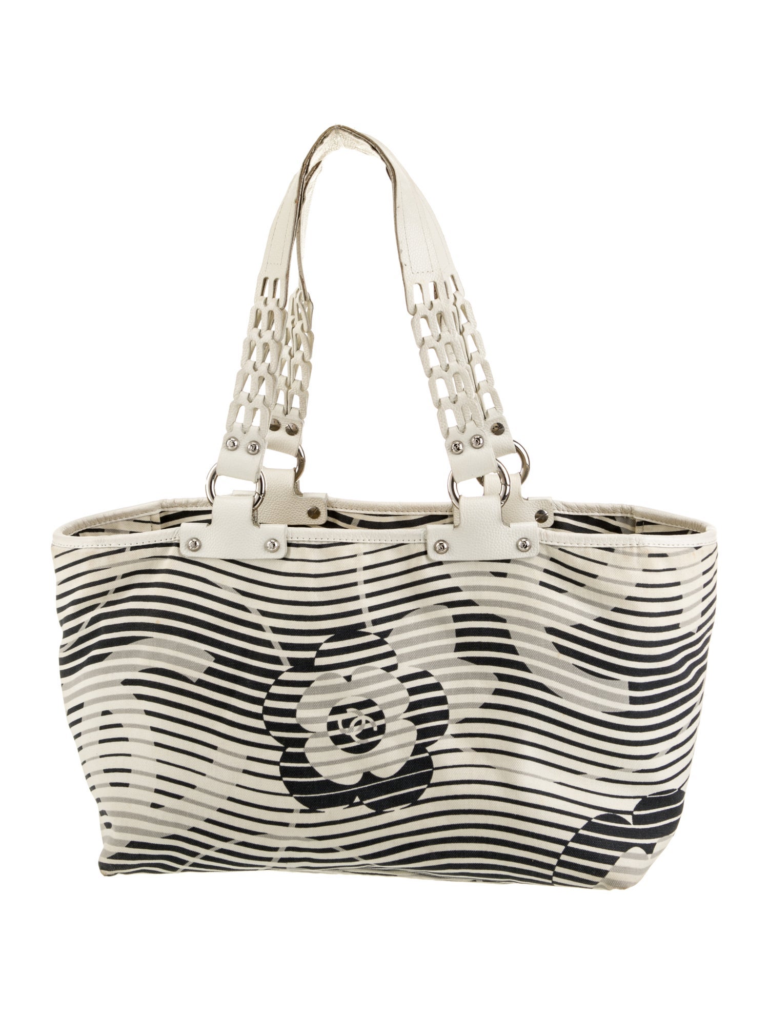 Chanel Camellia Beach Tote