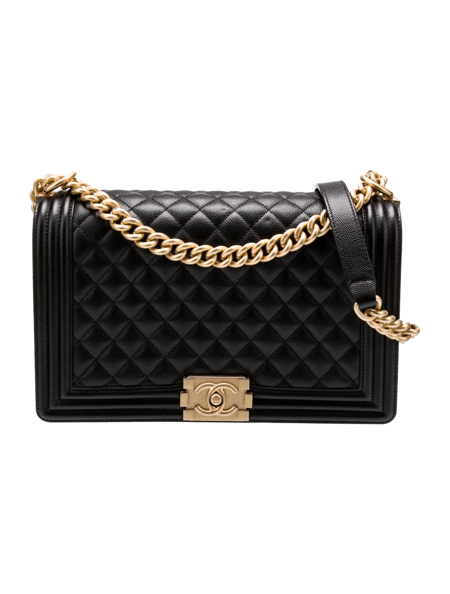 Chanel Large Caviar Boy Bag
