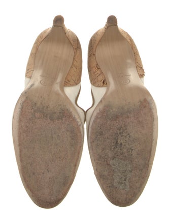 Chanel Interlocking CC Logo Mesh Pumps