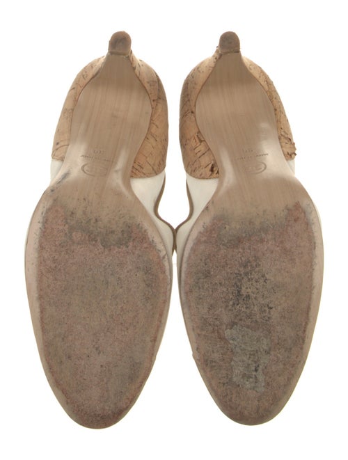 Chanel Interlocking CC Logo Mesh Pumps