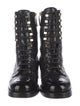 Chanel 2021 Interlocking CC Logo Combat Boots