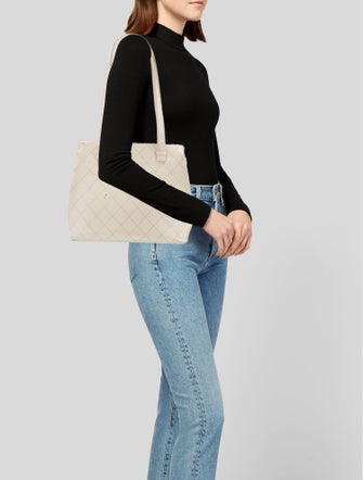 Chanel Diamond Quilt Tote