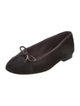 Chanel Interlocking CC Logo Ponyhair Ballet Flats