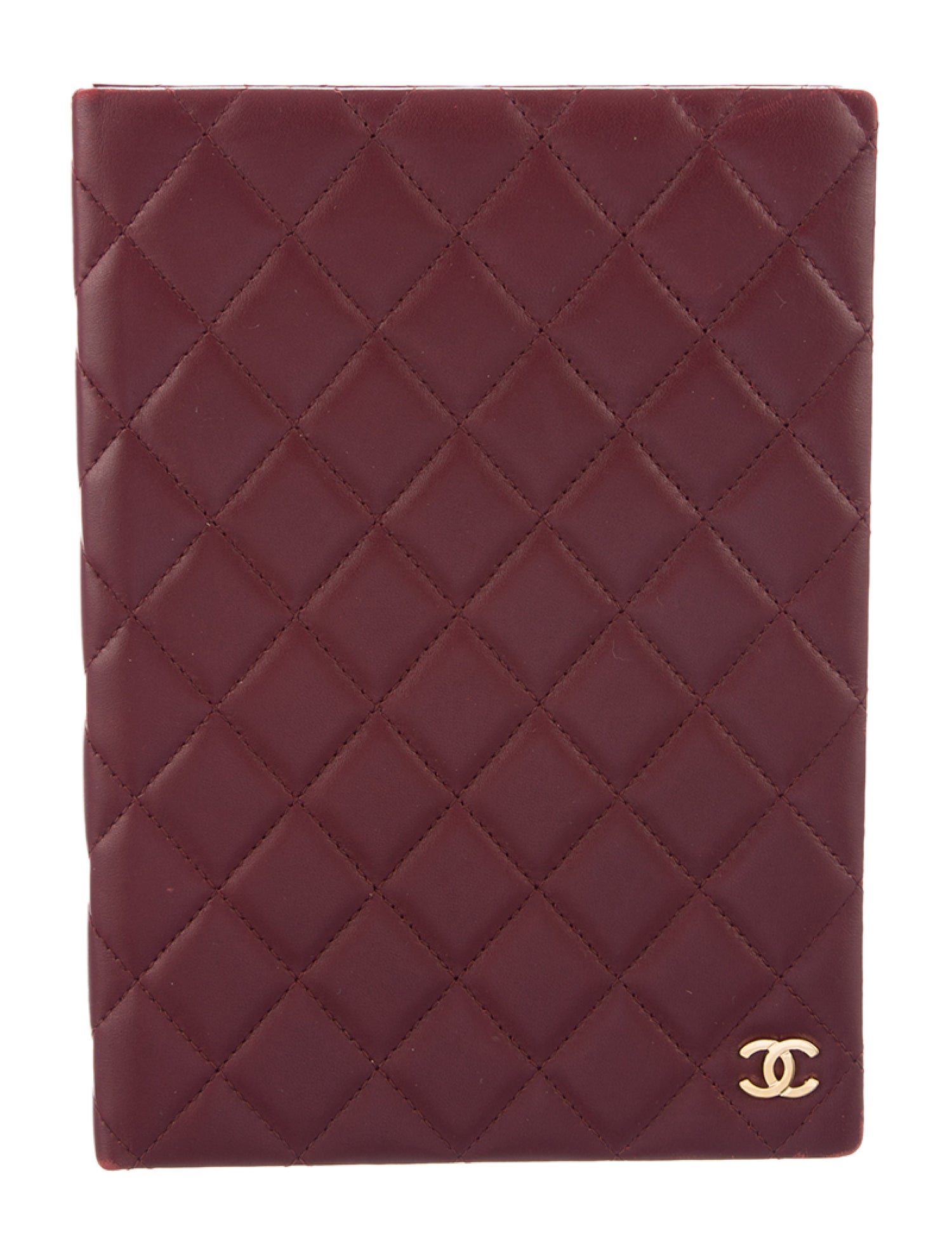 Chanel Quilted Leather Notebook