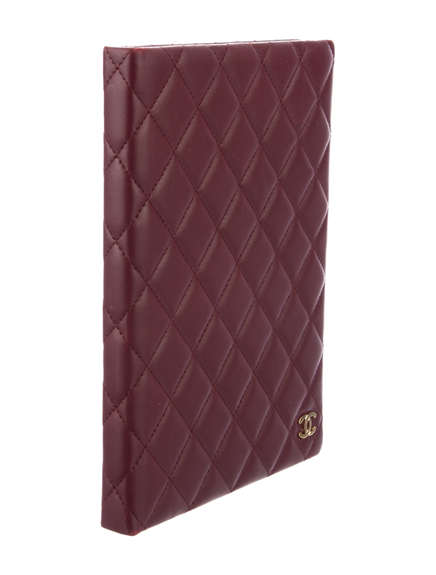Chanel Quilted Leather Notebook