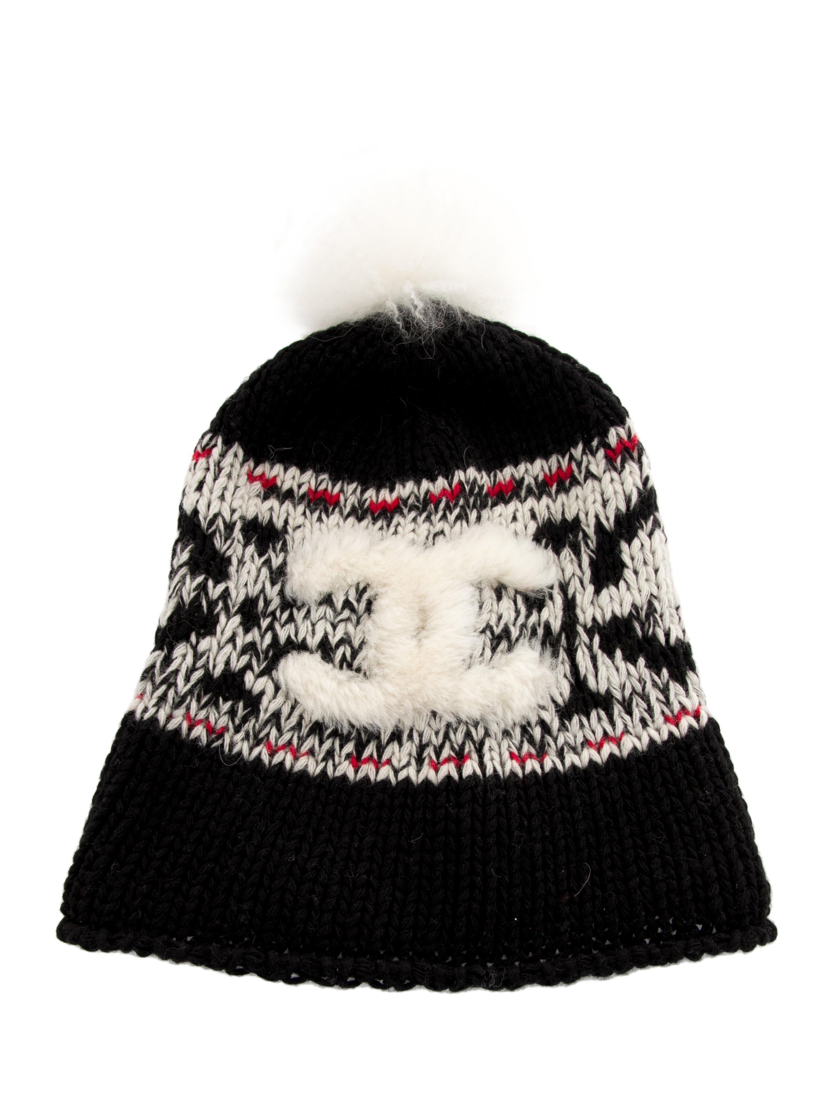 Chanel Wool CC Beanie