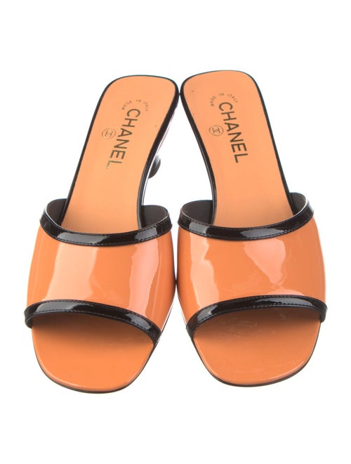 Chanel 2024 Patent Leather Slides