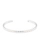 Chanel 18K Diamond Coco Crush Cuff Bracelet