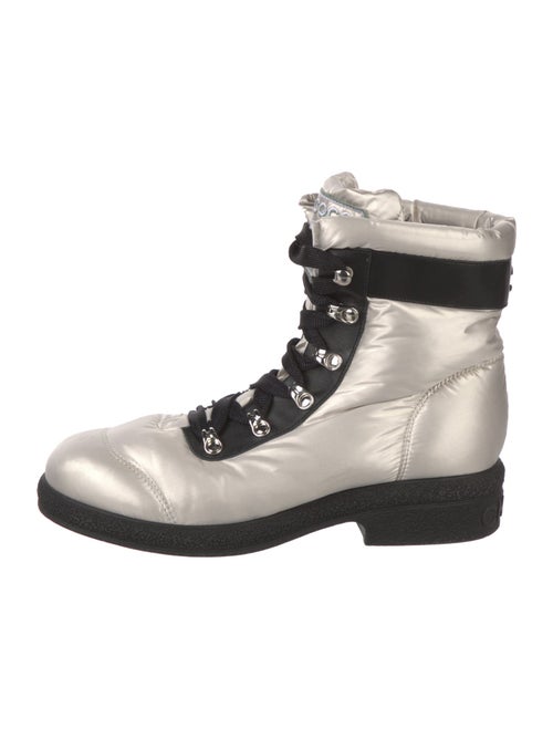Chanel 2018 Coco Neige Combat Boots