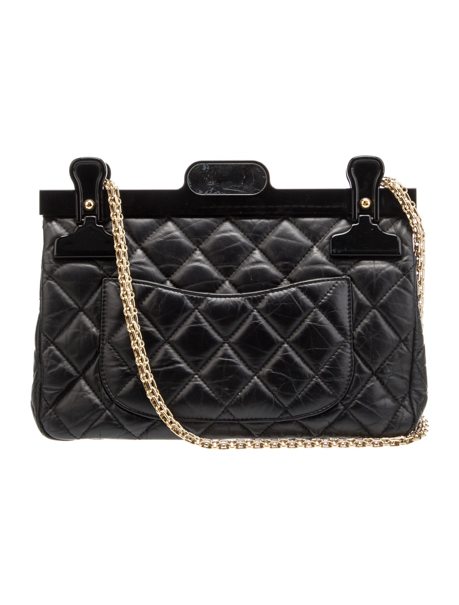 Chanel 2.55 Reissue Hanger Flap Bag - Black Shoulder Bags
