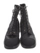Chanel 2022 Interlocking CC Logo Combat Boots