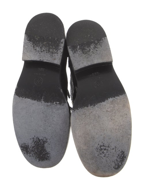 Chanel 2022 Interlocking CC Logo Combat Boots