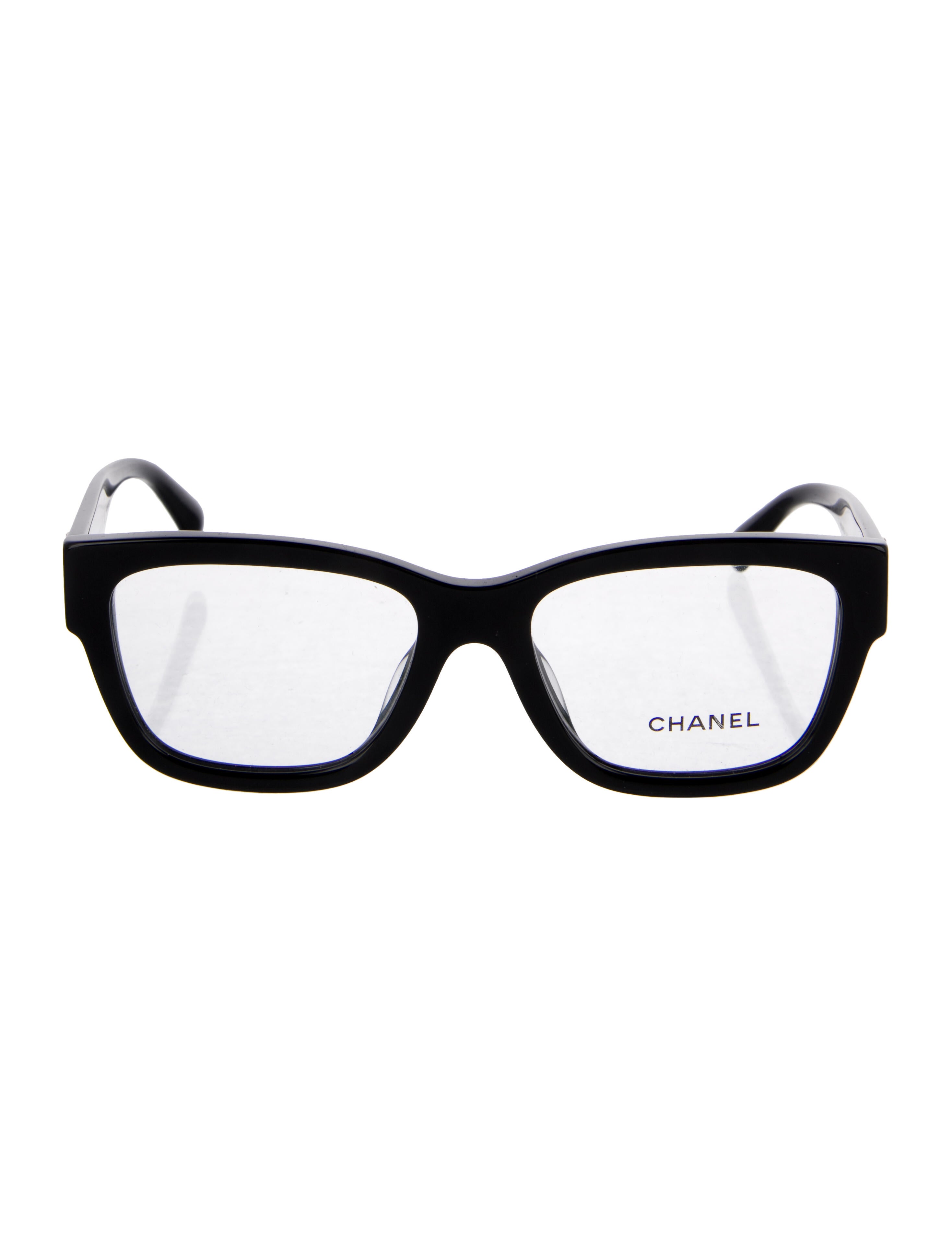Chanel Interlocking CC Logo Square Eyeglasses