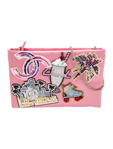 Chanel Crossbody Bags 2024 Cruise Satin Clutch