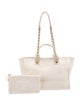 Chanel Small Deauville Shopping Bag w/ Pouch