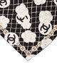 Chanel Camellia CC Square Silk Scarf