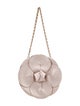Chanel 267 Satin Camellia Evening Bag