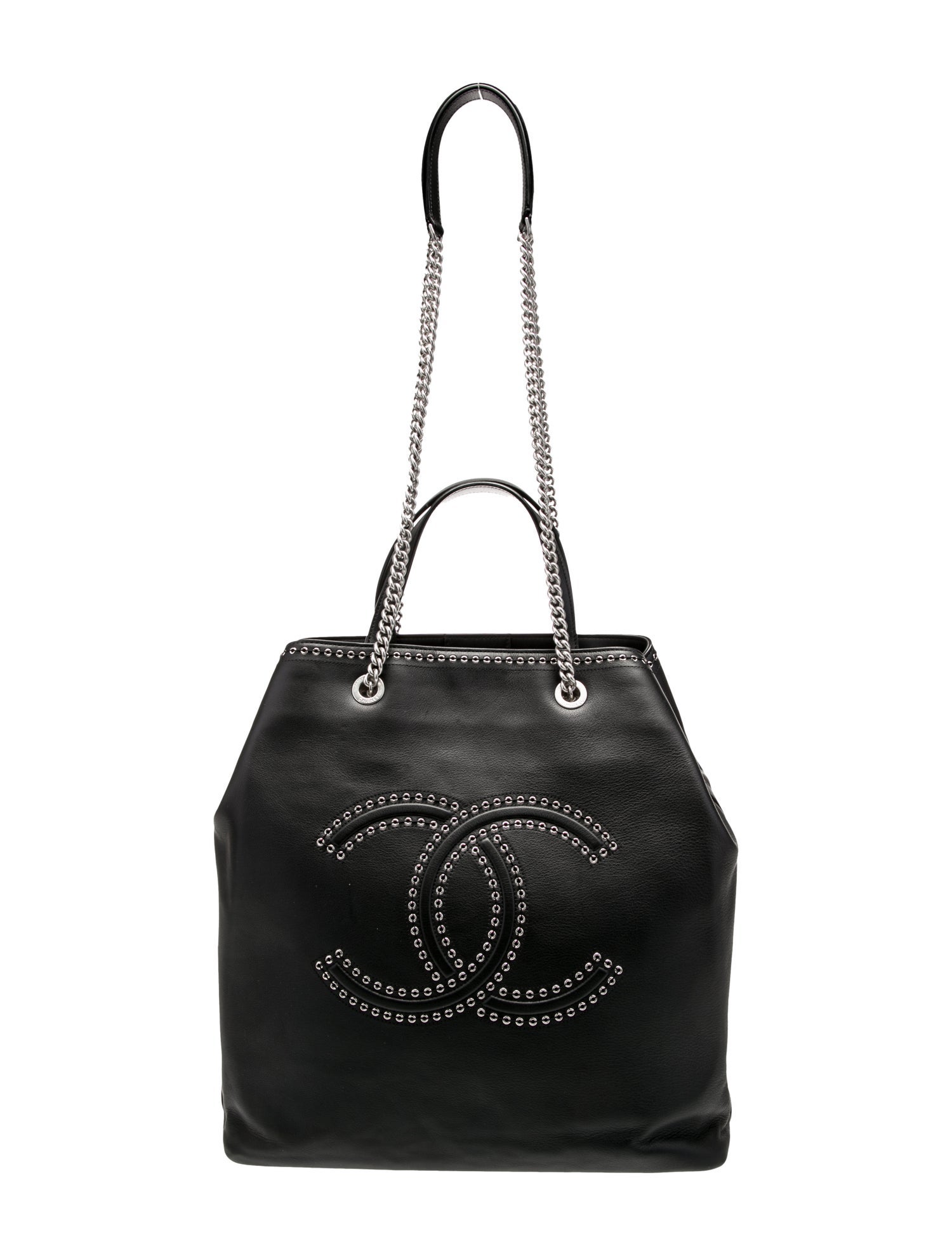 Chanel Large Coco Eyelets Tote