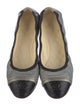 Chanel Interlocking CC Logo Ballet Flats