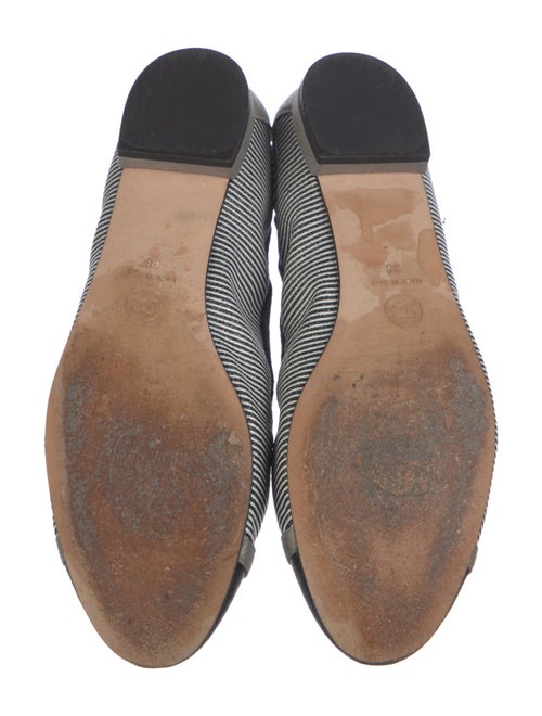 Chanel Interlocking CC Logo Ballet Flats
