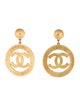 Chanel Vintage CC Drop Earrings