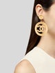 Chanel Vintage CC Drop Earrings
