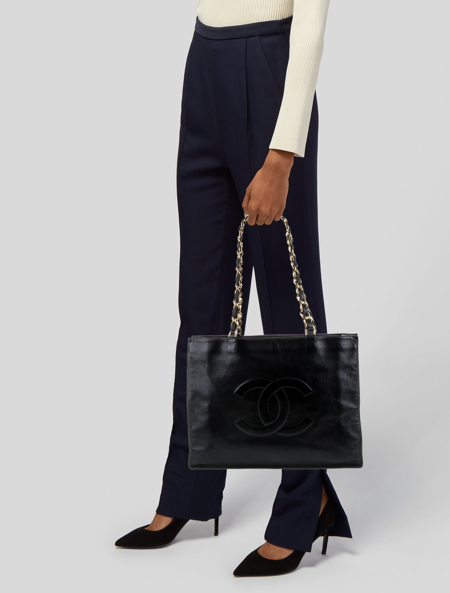 Chanel Large CC Chain Tote