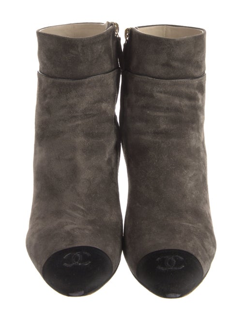 Chanel 2019 Interlocking CC Logo Boots