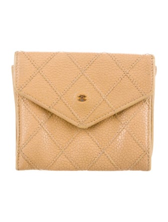 Chanel Vintage Leather Coin Pouch