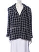 Chanel 2023 Plaid Print Blazer