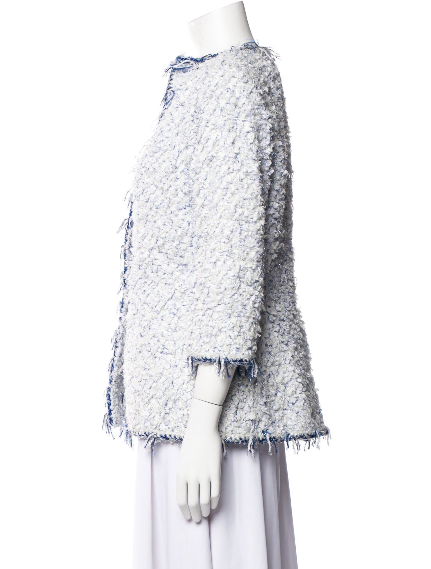 Chanel 2018 Tweed Pattern Evening Jacket