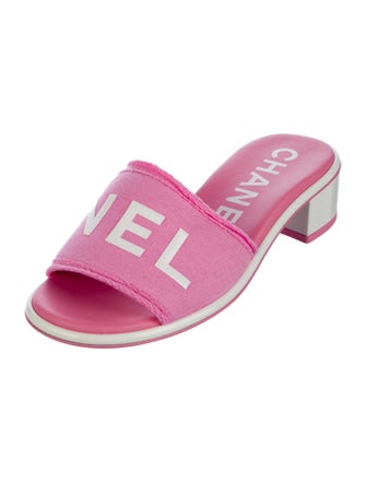 Chanel 2024 Graphic Print Slides