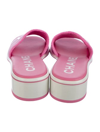 Chanel 2024 Graphic Print Slides