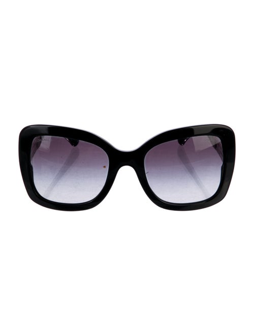 Chanel Interlocking CC Logo Square Sunglasses